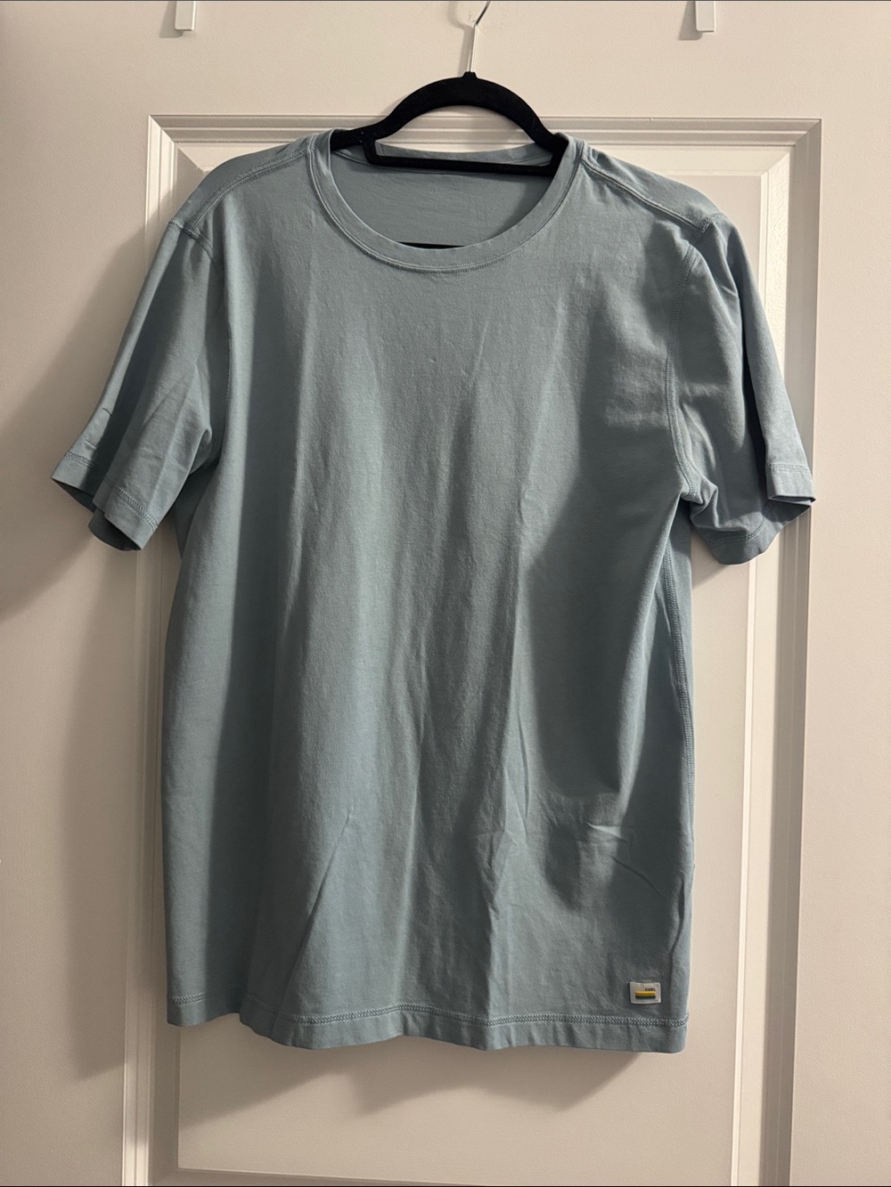 Vuori Light Blue Short Sleeve Crew Tee